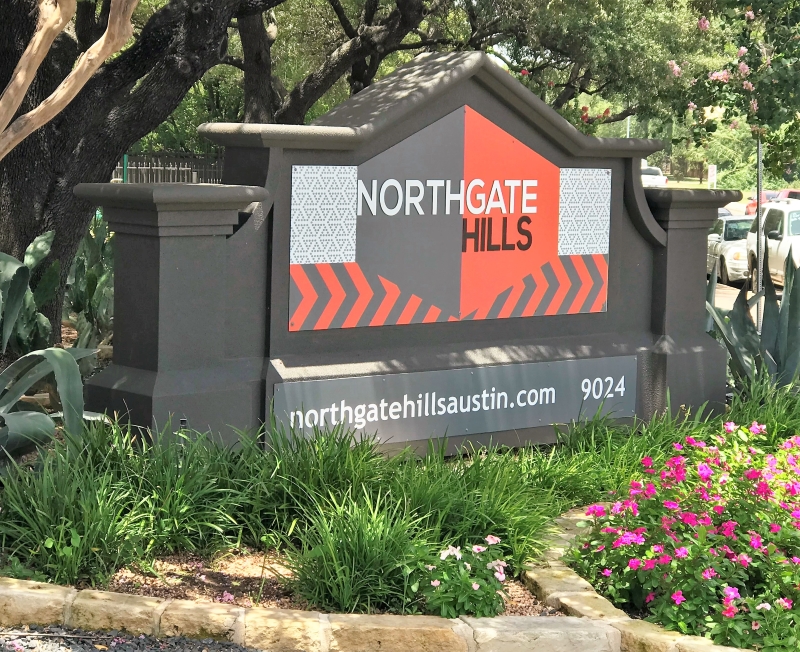 Northgate Hills Monument Sign